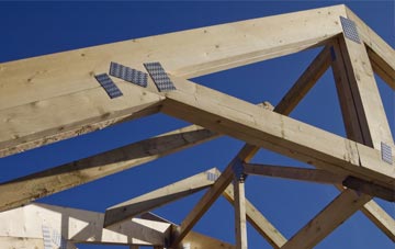 East Aberthaw roof trusses for new builds and additions